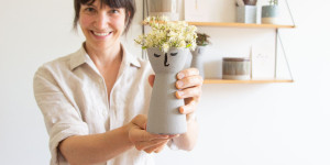 Beitragsbild des Blogbeitrags DIY: Upcycling old vases 