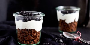 Beitragsbild des Blogbeitrags Summer cake in a jar recipe.