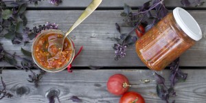 Beitragsbild des Blogbeitrags Homemade canned tomato sauce