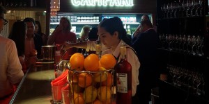 Beitragsbild des Blogbeitrags Opening der Bar Campari im Frankowitsch in Graz