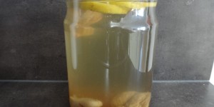 Beitragsbild des Blogbeitrags fermentierte getränke – wasserkefir (sponsored) 