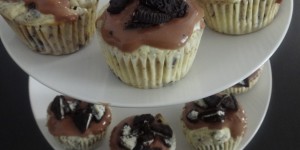 Beitragsbild des Blogbeitrags oreo cheesecake cupcakes 