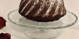 Beitragsbild des Blogbeitrags schoko-nuss guglhupf (becherkuchen) 