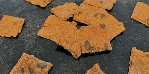 Beitragsbild des Blogbeitrags knäckebrot snack
