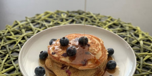 Beitragsbild des Blogbeitrags blueberry pancakes