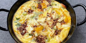 Beitragsbild des Blogbeitrags frittata 