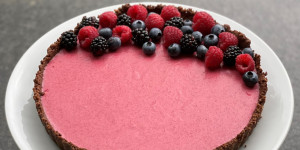 Beitragsbild des Blogbeitrags himbeermousse-tarte