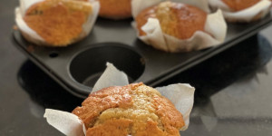 Beitragsbild des Blogbeitrags stracciatella muffins