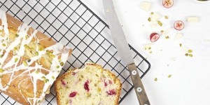 Beitragsbild des Blogbeitrags Cranberry Pistazien Kastenkuchen 