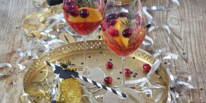 Beitragsbild des Blogbeitrags Cranberry Orangen Spritz 