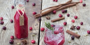 Beitragsbild des Blogbeitrags Cranberrysirup 