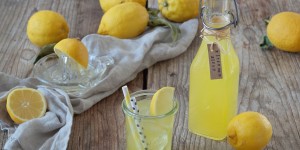Beitragsbild des Blogbeitrags Zitronensirup