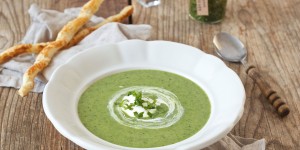 Beitragsbild des Blogbeitrags Bärlauchcremesuppe