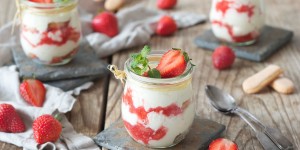 Beitragsbild des Blogbeitrags Erdbeertiramisu 