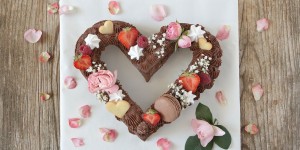 Beitragsbild des Blogbeitrags Cream Tarte in Herzform