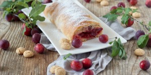 Beitragsbild des Blogbeitrags Kriecherlstrudel
