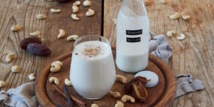 Beitragsbild des Blogbeitrags Cashewmilch
