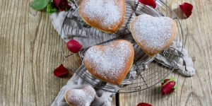 Beitragsbild des Blogbeitrags Herz-Krapfen