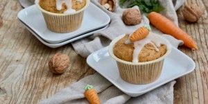 Beitragsbild des Blogbeitrags Karottenmuffins