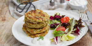 Beitragsbild des Blogbeitrags Kartoffelpuffer – Erdäpfelpuffer