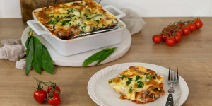 Beitragsbild des Blogbeitrags Bärlauch Lasagne