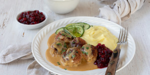 Beitragsbild des Blogbeitrags Schwedische Köttbullar 