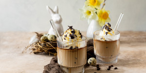 Beitragsbild des Blogbeitrags Leckerer Iced Coffee mit Eierlikör