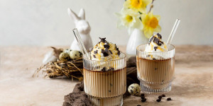 Beitragsbild des Blogbeitrags Leckerer Iced Coffee mit Eierlikör