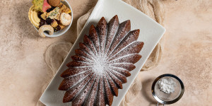 Beitragsbild des Blogbeitrags Keksreste-Kuchen: Weihnachtskekse & Co lecker verwerten