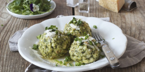 Beitragsbild des Blogbeitrags Bärlauchknödel