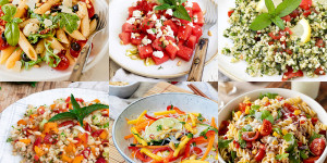 Beitragsbild des Blogbeitrags Sommersalate – meine besten Salatrezepte für den Sommer 