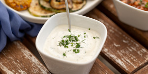 Beitragsbild des Blogbeitrags Kräutersauce – einfach & schnell gemacht