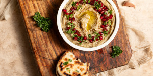 Beitragsbild des Blogbeitrags Baba Ghanoush –  orientalischer Auberginendip 