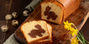 Beitragsbild des Blogbeitrags Osterhasen-Kuchen – ein einfach gemachter Hingucker