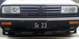 Beitragsbild des Blogbeitrags Schwarzblechfahrer: Volkswagen Rallye Golf G60 