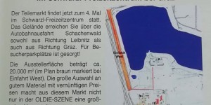 Beitragsbild des Blogbeitrags Oldtimerteilemarkt Schwarzl Freizeitzentrum (Ex-Frikus) 