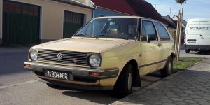Beitragsbild des Blogbeitrags Schwarzblechfahrer: Volkswagen Golf Rabbit