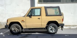 Beitragsbild des Blogbeitrags Schwarzblechfahrer: Mitsubishi Pajero 