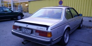 Beitragsbild des Blogbeitrags Schwarzblechfahrer: BMW 635 CSI