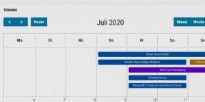 Beitragsbild des Blogbeitrags Der Terminkalender ist bereit für die Klassikersaison 2020