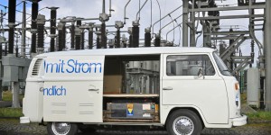 Beitragsbild des Blogbeitrags Denk an die Umwelt, fahr mit dem Bus: Volkswagens elektrischer T2 