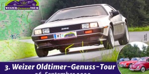 Beitragsbild des Blogbeitrags 3. Weizer Oldtimer-Genuss-Tour 
