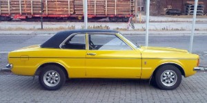 Beitragsbild des Blogbeitrags Schwarzblechfahrer: Ford Taunus TC 2000 V6 Limousine