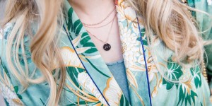 Beitragsbild des Blogbeitrags Outfit – the green Zara Kimono 