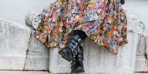 Beitragsbild des Blogbeitrags Outfit – Punk Flowerdress 
