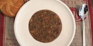 Beitragsbild des Blogbeitrags Linseneintopf 