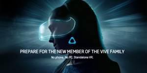 Beitragsbild des Blogbeitrags HTC Vive Standalone VR Headset – kein PC oder Handy benötigt