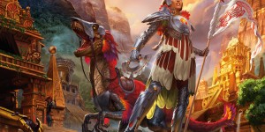 Beitragsbild des Blogbeitrags Magic: The Gathering Ixalan Review – Macht euch bereit für Dino-Action und Piratenabenteuer