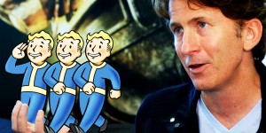 Beitragsbild des Blogbeitrags Bethesda-Vorstand Todd Howard erklärt Fallout 76 – Mechaniken und Gameplay 