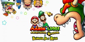 Beitragsbild des Blogbeitrags Mario & Luigi: Abenteuer Bowser + Bowser Jr.s Reise Review – 3DS macht alles besser